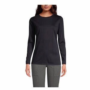 Lands’ End LS Cotton Crewneck
